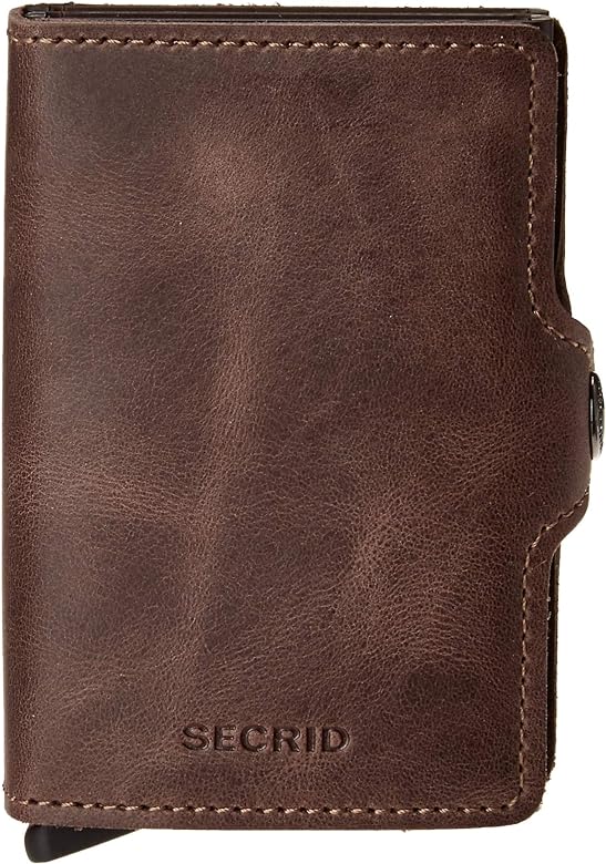 SECRID - TWINWALLET VINTAGE CHOCOLAT