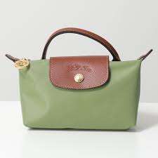 LONGCHAMP - TROUSSE/POCHETTE LICHEN