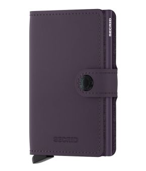 SECRID - MINIWALLET MATTE DARK PURPLE