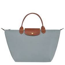 LONGCHAMP - Sac à main M Acier Le Pliage Original