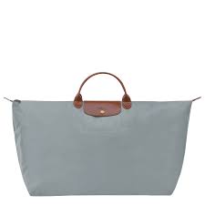 LONGCHAMP -  Sac de voyage M Acier Le Pliage Original