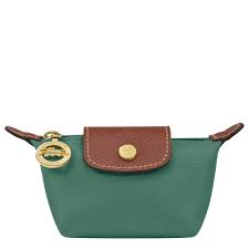 LONGCHAMP - Porte monnaie Sauge Le Pliage Original