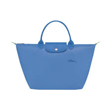 LONGCHAMP - Sac à main M Bleuet Le Pliage Green