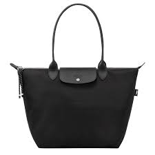 LONGCHAMP - Sac porté épaule Noir Le Pliage Energy