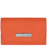 LONGCHAMP - Portefeuille Orange Roseau