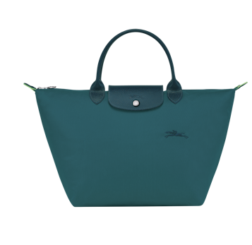 LONGCHAMP - Le Pliage Green - Sac à main M Paon