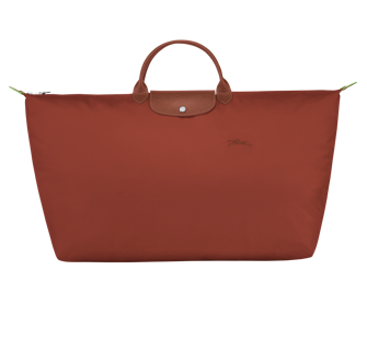 LONGCHAMP - Le Pliage Green - Sac de voyage M Châtaigne