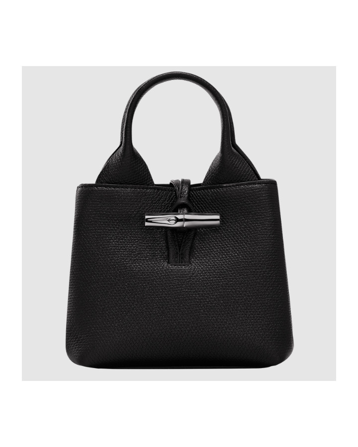 LONGCHAMP - Le Roseau - Sac porté main Noir