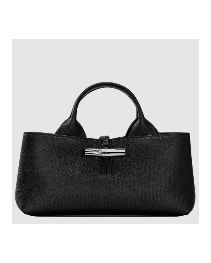 LONGCHAMP - Le Roseau - Sac porté main Noir