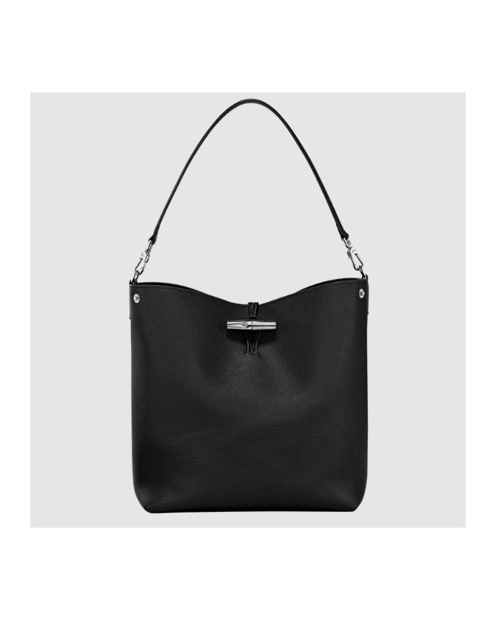 LONGCHAMP - Le Roseau - Sac porté épaule Noir