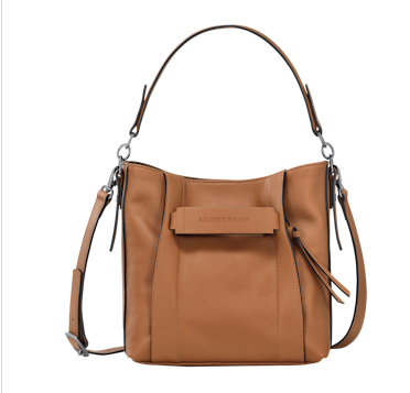 LONGCHAMP - Longchamp 3D - Sac bandoulière S Naturel