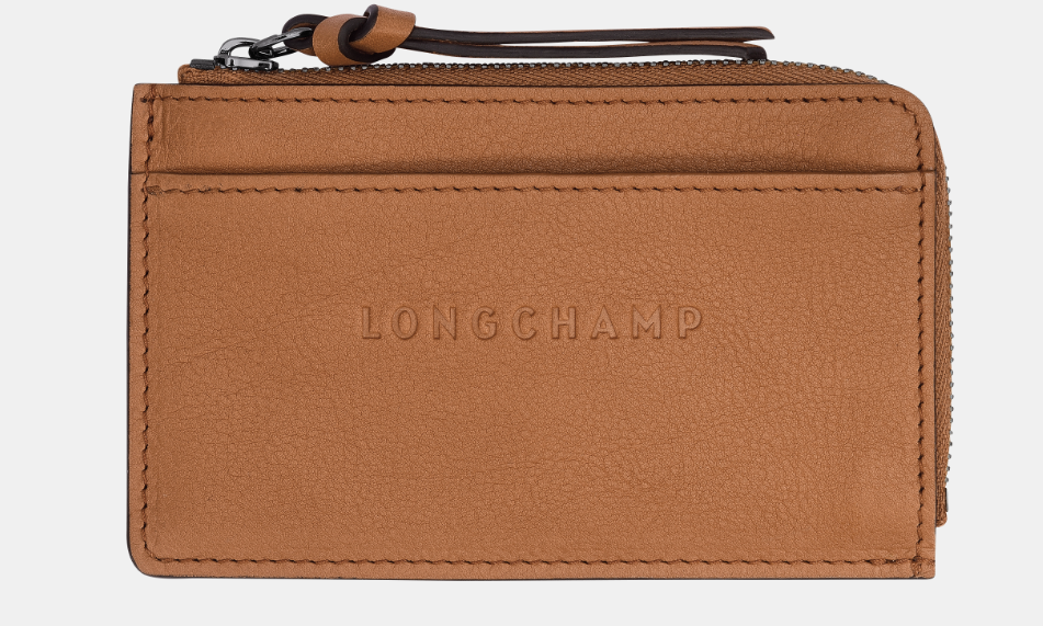 LONGCHAMP - Longchamp 3D - Porte-cartes Naturel