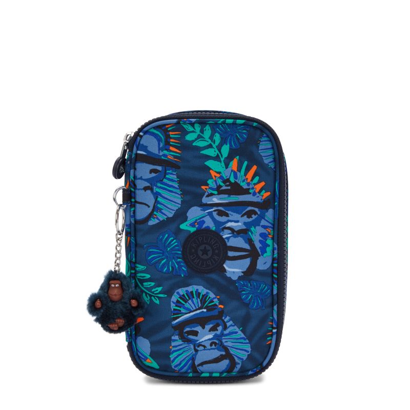 KIPLING - 50 PENS BTS PRT AC BLUE MONKEY FUN