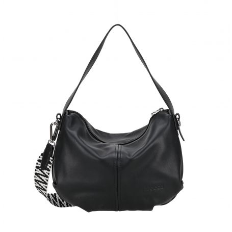 MOCCA - M176-02-NOIR SAC PORTE EPAULE / BANDOULIERE  A/NOIR