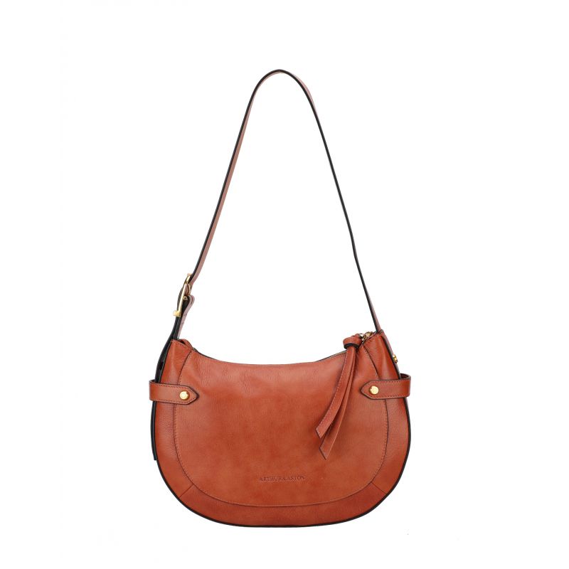 ARTHUR ET ASTON - A162-02-COGN - SAC PORTE EPAULE  B/COGNAC 