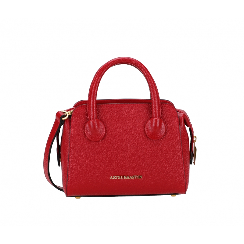 ARTHUR ET ASTON - A181-01-ROUG - SAC PORTE MAIN / BANDOULIERE  E/ROUGE