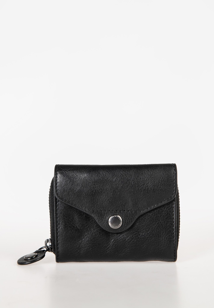 AUNTS & UNCLES - Judy zipper wallet black smoke