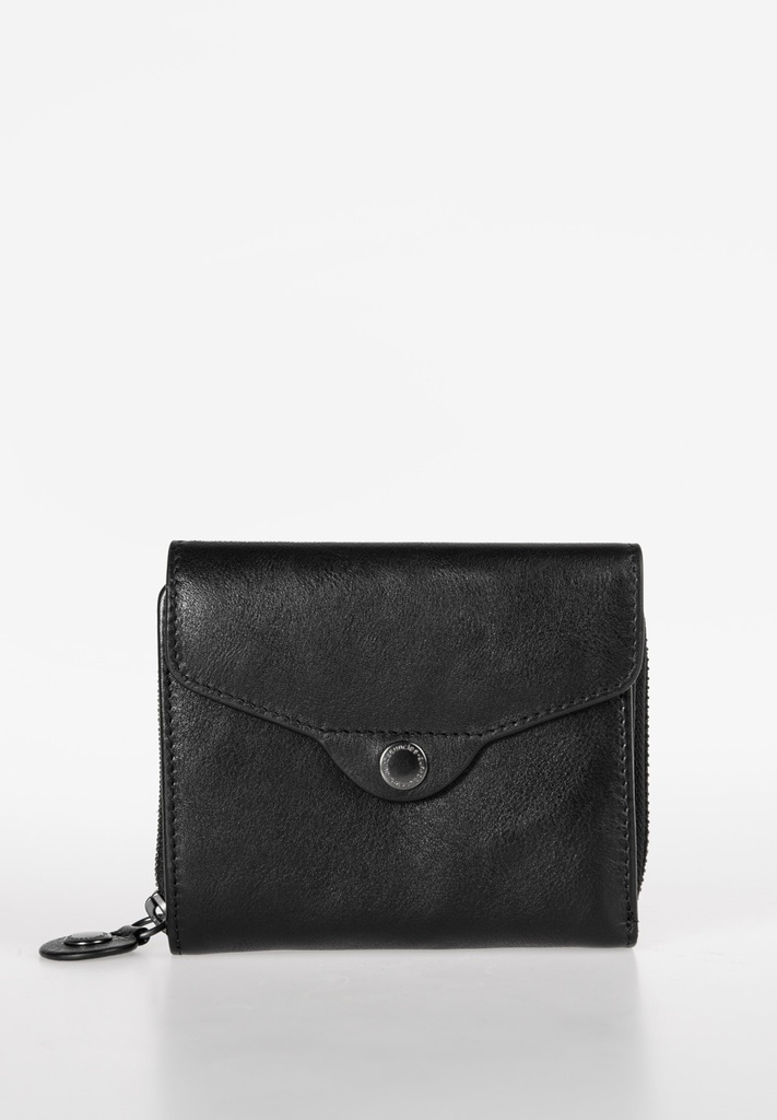 AUNTS & UNCLES - Lesley zipper wallet black smoke