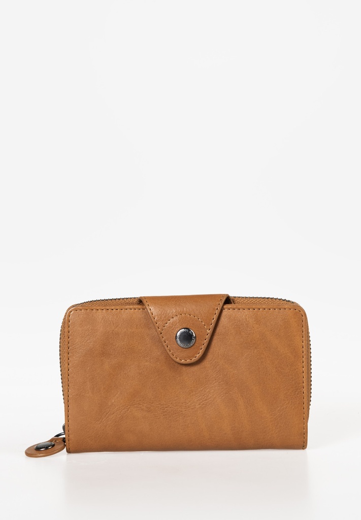 AUNTS & UNCLES - Francis zipper wallet caramel