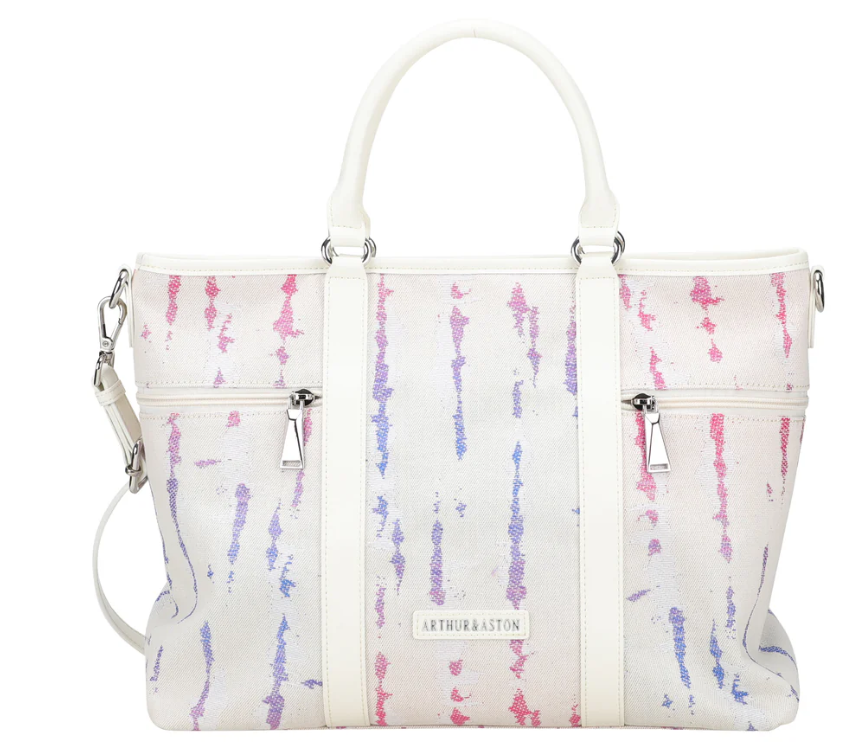 ARTHUR & ASTON - A197-01-ROVI SAC PORTE MAIN / BANDOULIERE  G/ROSE VIOLET