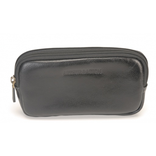 [2210-926-NOIR] ARTHUR & ASTON - POCHETTE CEINTURE A/NOIR