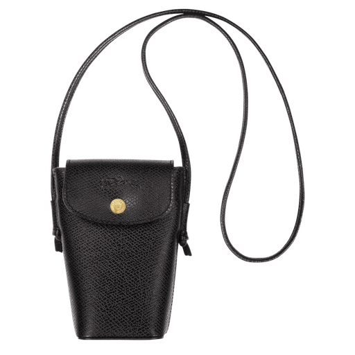 [34193HYZ  NOIR] LONGCHAMP - ETUI TÉLÉPHONE NOIR