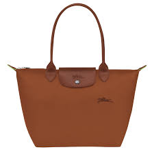 [L2605919  COGNAC] LONGCHAMP - SAC PORTÉ ÉPAULE COGNAC