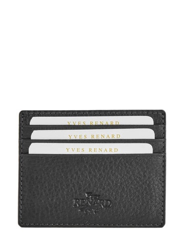 [PC 232 BLACK] YVES RENARD - PORTE CARTE  232 BLACK