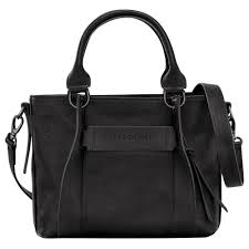 [10197HCV 001 Noir] LONGCHAMP - Sac à main S Noir Longchamp 3D