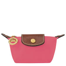 [30016 089 P76 GRENADINE] LONGCHAMP - PORTE-MONNAIE GRENADINE