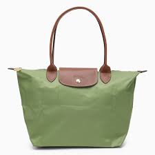 [L2605089 P77 LICHEN] LONGCHAMP - SAC PORTÉ ÉPAULE LICHEN