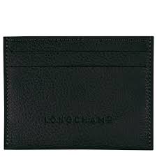 [L3218021 001 NOIR] LONGCHAMP - PORTE-CARTE NOIR