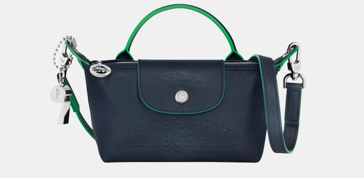 [34205HEY 556 Navy] LONGCHAMP - Le Pliage Run - Pochette Navy