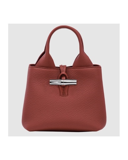 [10278HFP 404 Châtaigne] LONGCHAMP - Le Roseau - Sac porté main Châtaigne