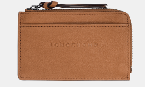 [30034HCV 016 Naturel] LONGCHAMP - Longchamp 3D - Porte-cartes Naturel