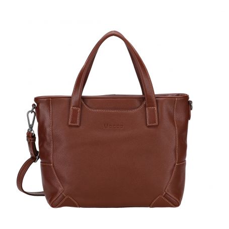 [M172-01-MARR] MOCCA - M172-01-MARR SAC PORTE MAIN / BANDOULIERE  B/MARRON