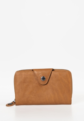 [42225-1] AUNTS & UNCLES - Francis zipper wallet caramel